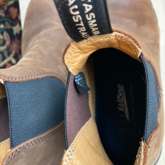 Blundstone heel antique brown boots 8 - Picture 5 of 8